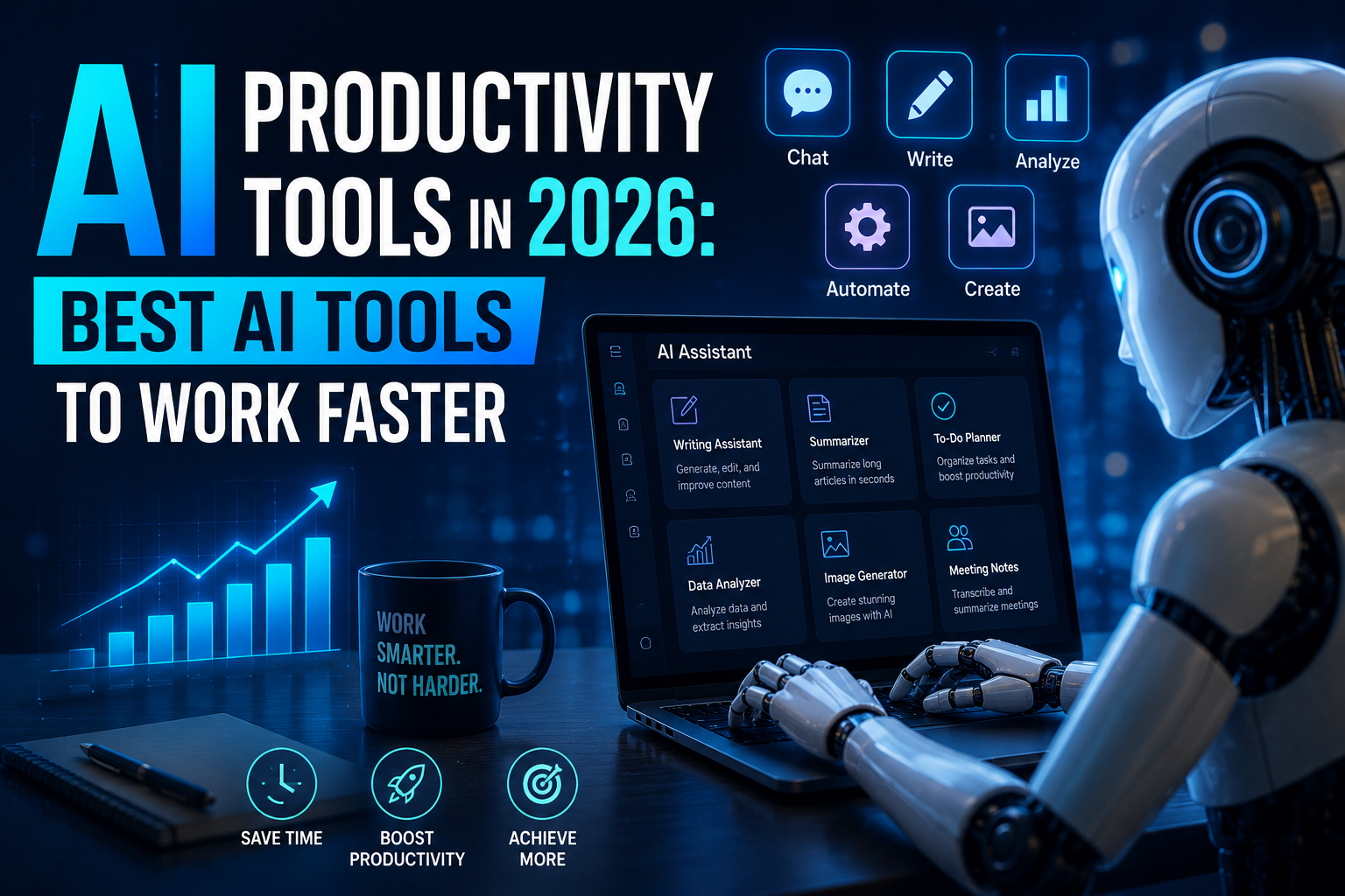 Best AI productivity tools to work faster in 2026