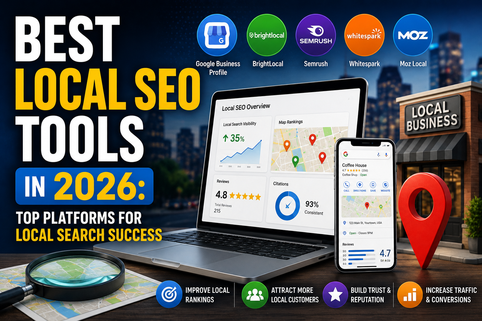 Best local SEO tools in 2026 comparison