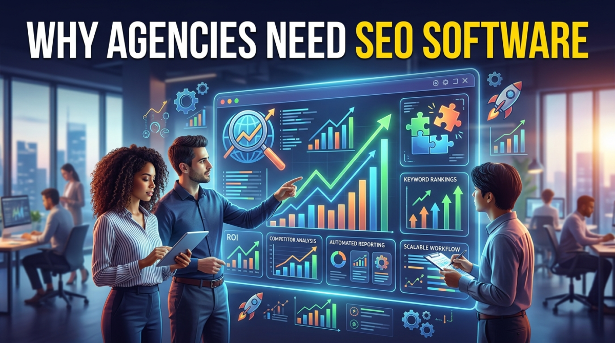 SEO software helping agencies manage client campaigns