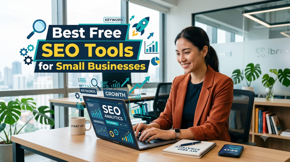 Free SEO tools for improving website rankings
Small business using free SEO software and analytics tools
Best free search engine optimization tools in 2026