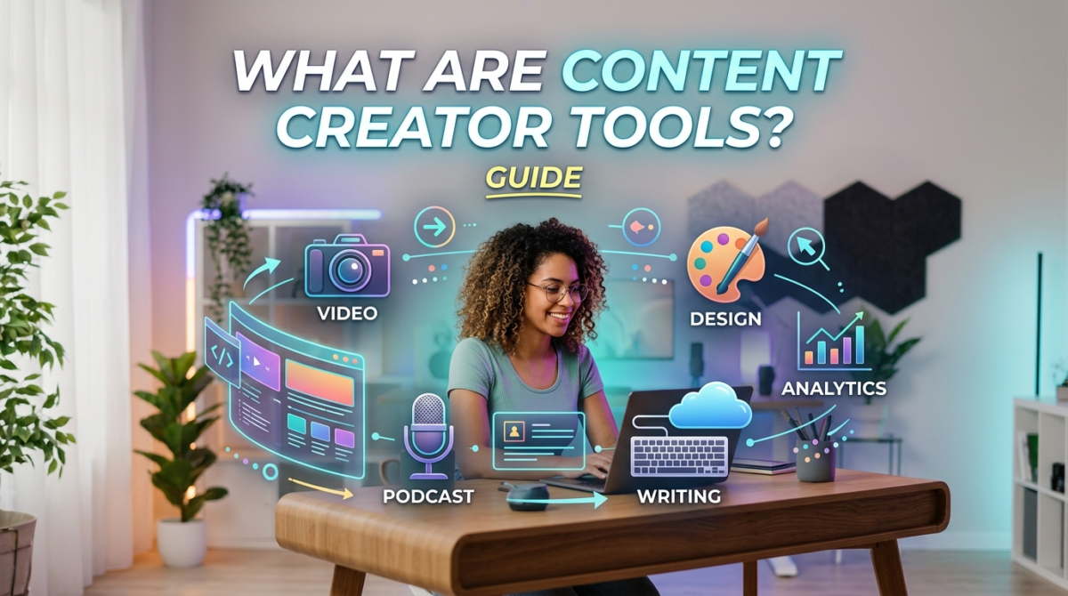 What are content creator tools and how they help creators
Content creator tools for creating and managing digital content
Best software tools used by content creators in 2026